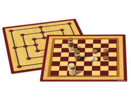 Bonaparte Dáma a mlýn dřevěné kameny společenská hra